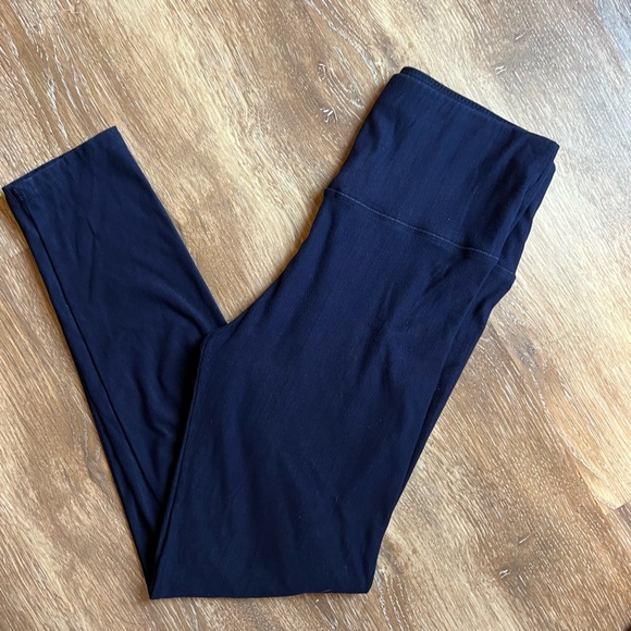 Denim - Denim look stretch legging 3X